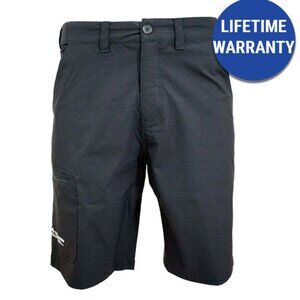 New WindRider Black Men's Sanibel 10.5" Fishing Shorts, Size Small